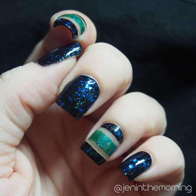 Negative Space Nails