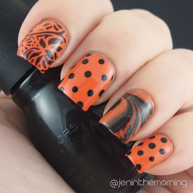 #npclairestelle8 Day 12: Orange and Black