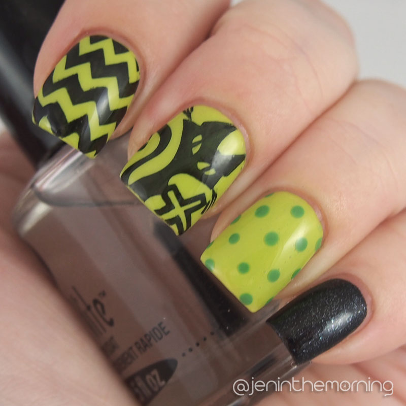 #bhbspooktober Day 13: Black Cat Nails