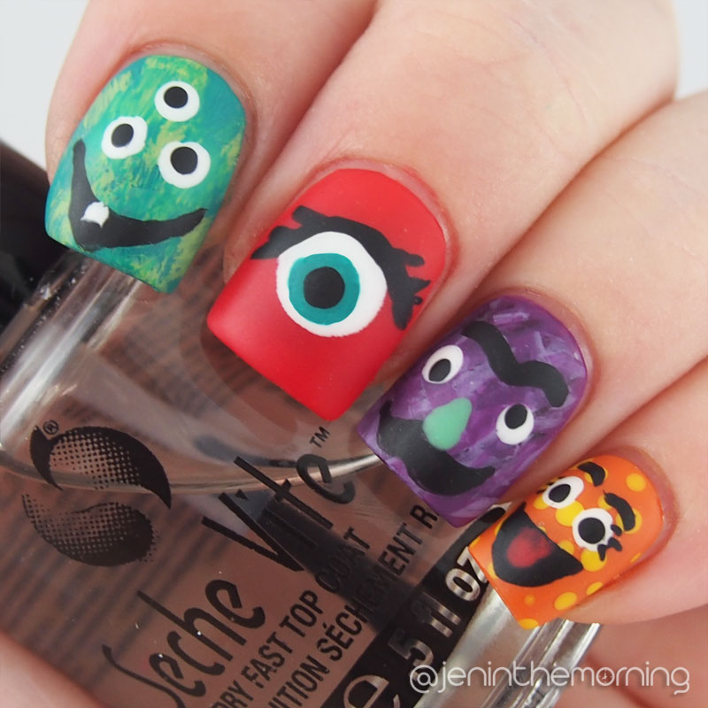 #npclairestelle8 Day 15: Monster Manicure