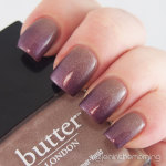 China Glaze and Butter London gradient manicure