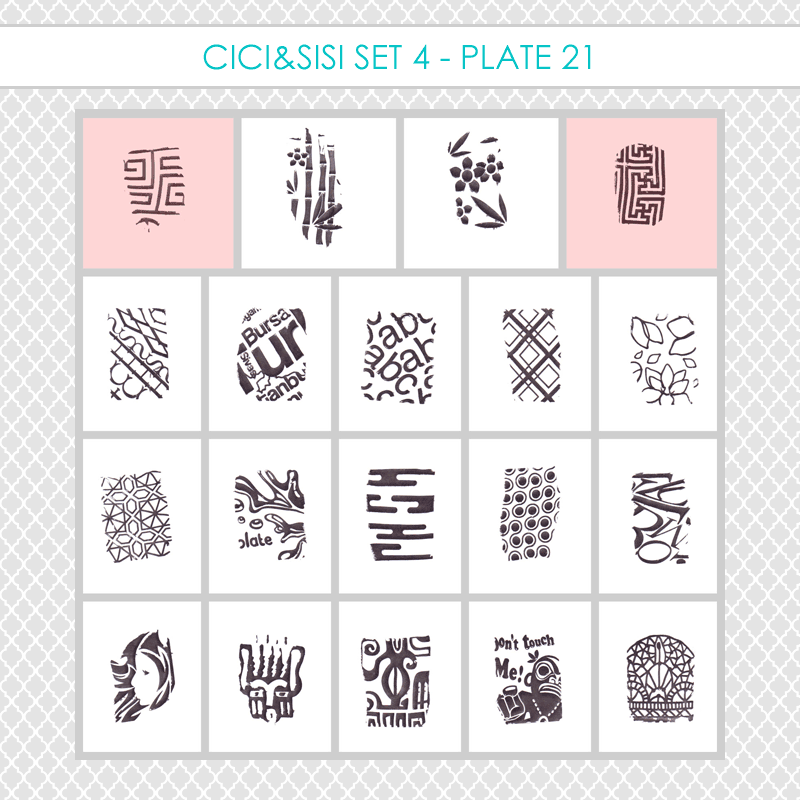 Cici & Sisi - Set 4 - Plate 21