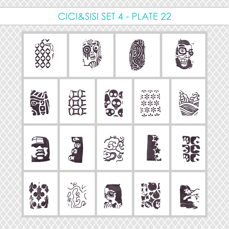 Cici & Sisi - Set 4 - Plate 22