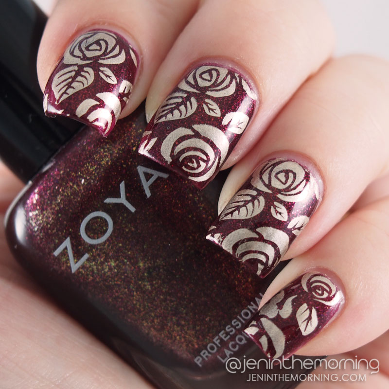 Gilded Roses on Zoya - India