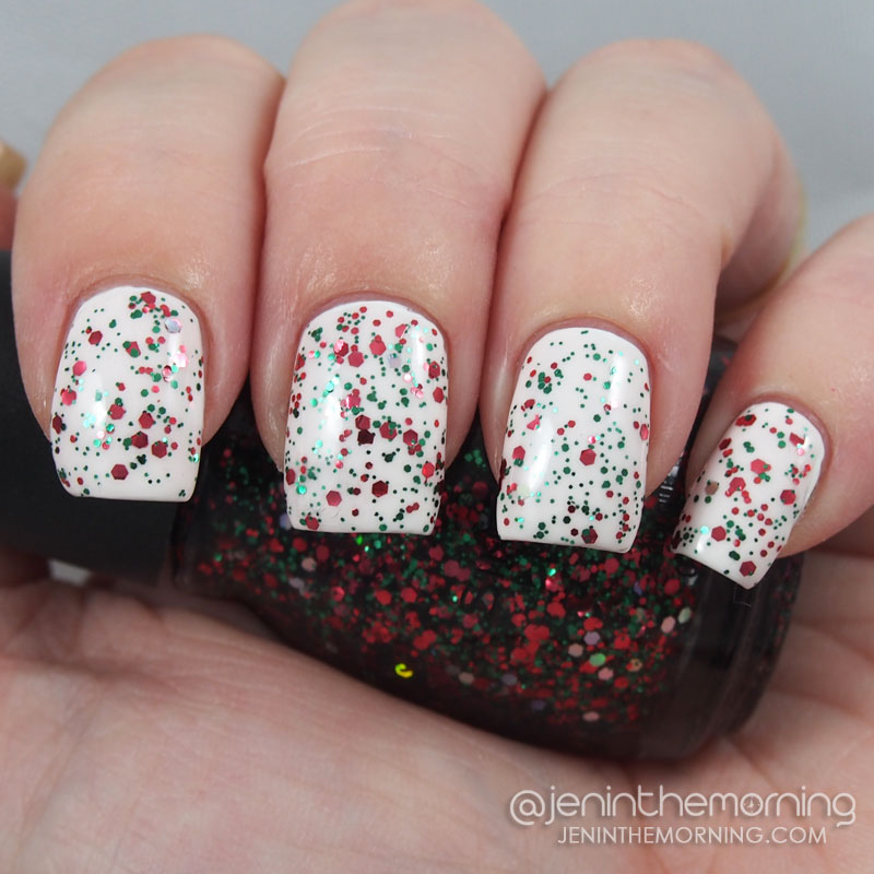 Holiday Rebel over Snow Me White