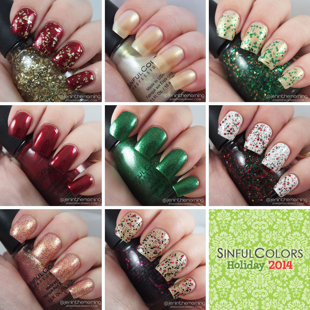 Sinful Colors Holiday 2014 Swatch and Review