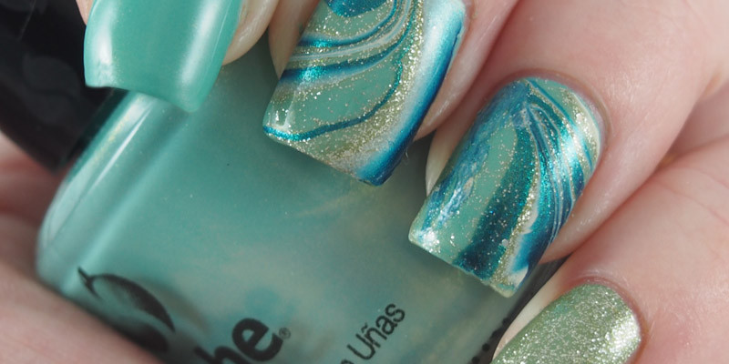 Watery water marble