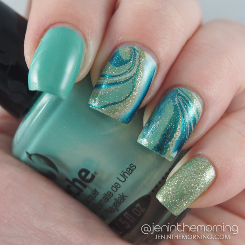 Watery water marble