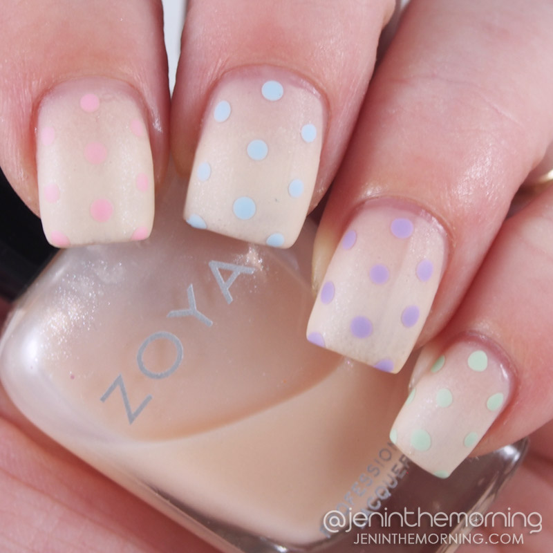 Pastel dotticure overgradient