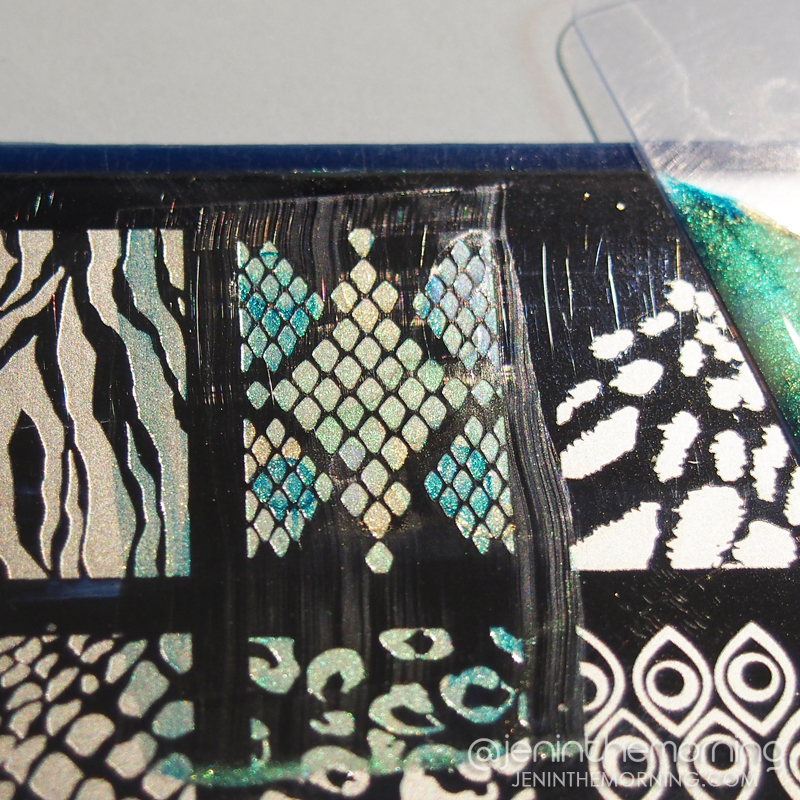 Multi-color stamping
