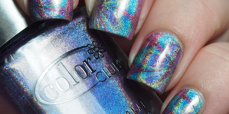 Color Club holographic water marble