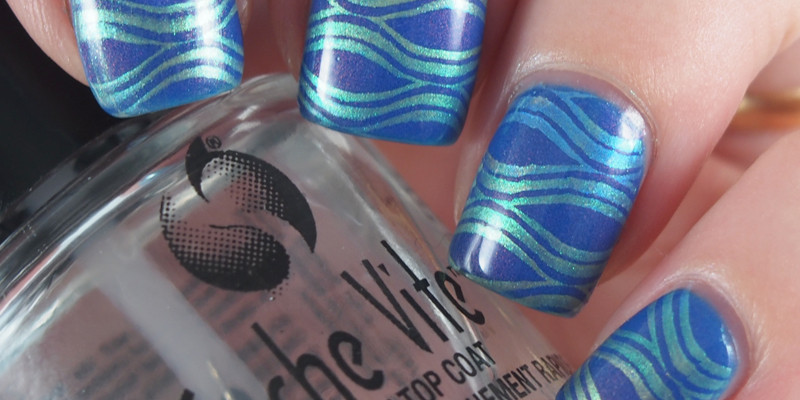 Funky Fingers - Let the Beat Drop, stamped with M Polish