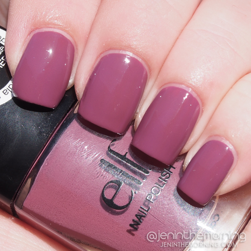 e.l.f. - Mod Mauve - direct sunlight