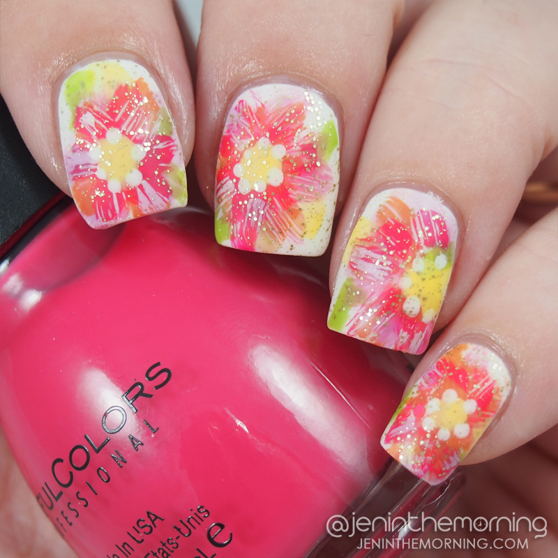 Dry Brush Floral