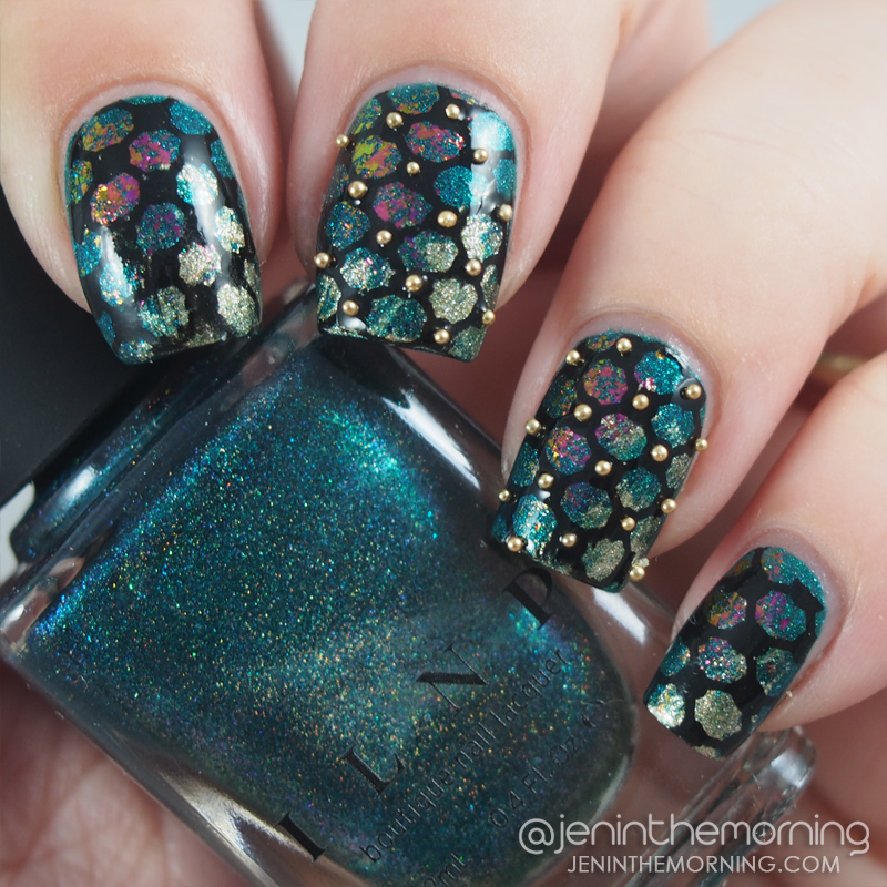 ILNP - Fall Semester w/ drybrush and stamping and caviar bead placement