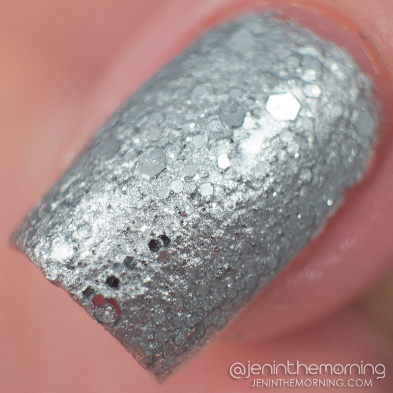 OPI - By the Light of the Moon (sponged on)