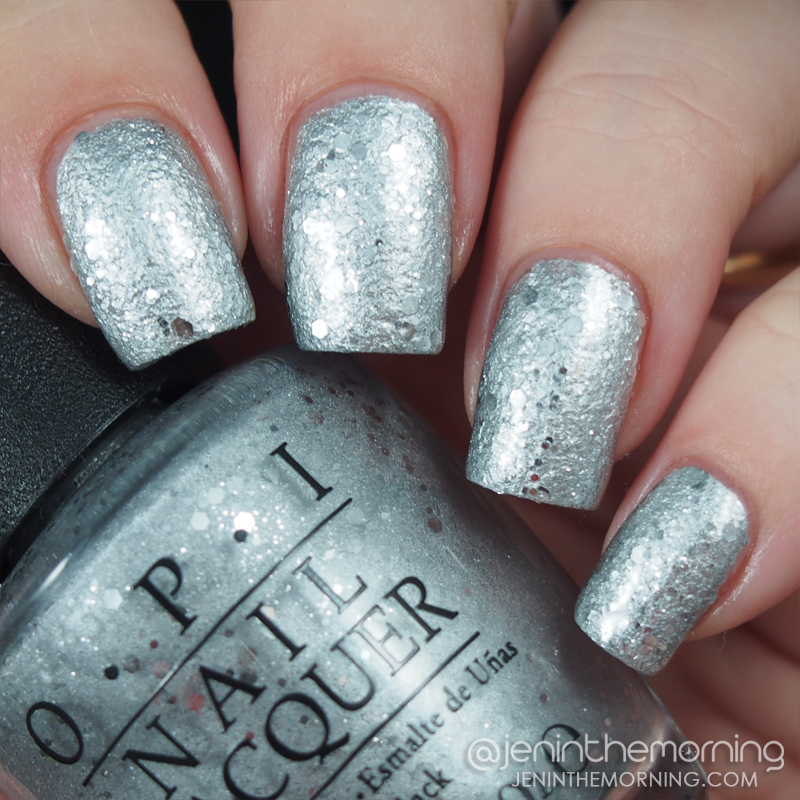 OPI - By the Light of the Moon (sponged on)