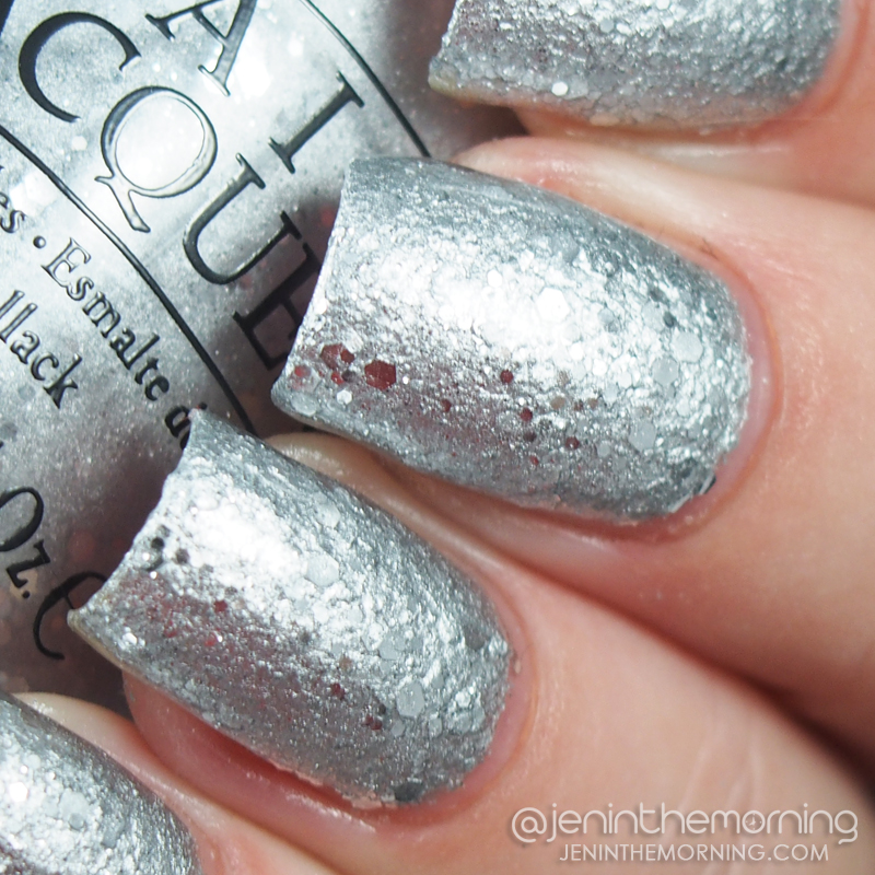 OPI - By the Light of the Moon (sponged on)