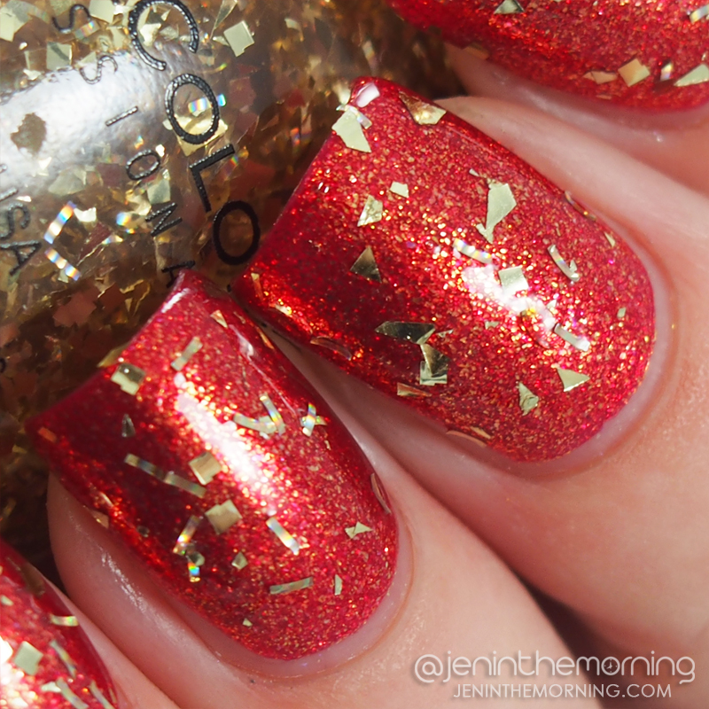 Sinful Colors - Twilight Twinkles over Sinful Colors - Velvet Ribbon