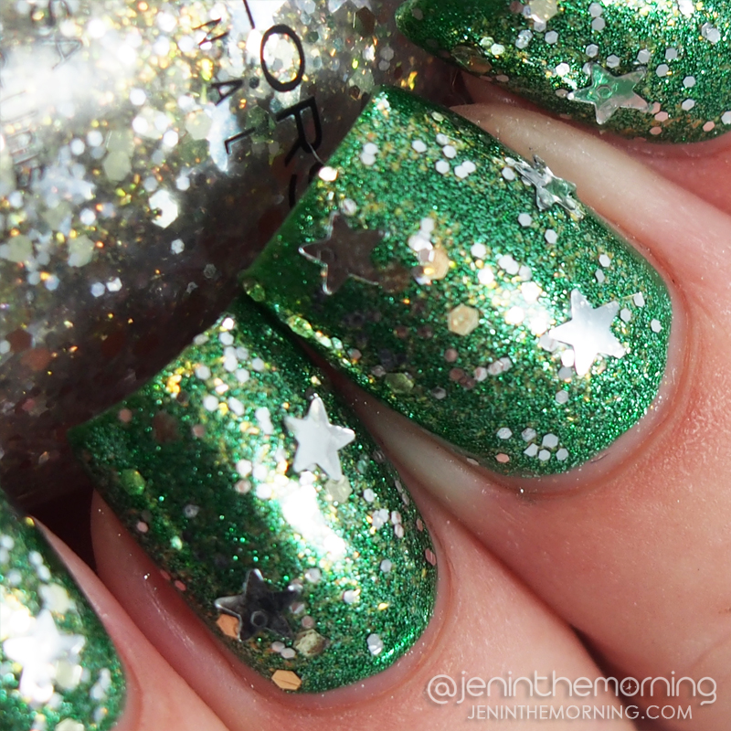 Sinful Colors - Star Studded over Sinful Colors - Pine Away