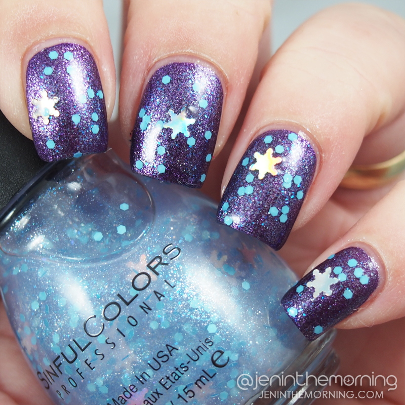 Sinful Colors - Flake Out over Sinful Colors - Purple Heart