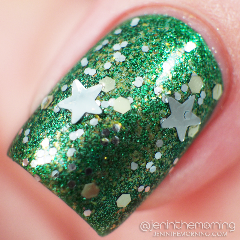 Sinful Colors - Star Studded over Sinful Colors - Pine Away