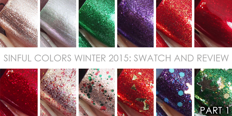 Sinful Colors Holiday 2015