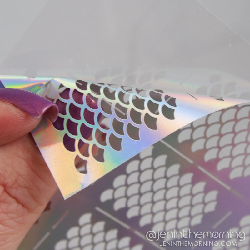 The mylar material is thin and very flexible