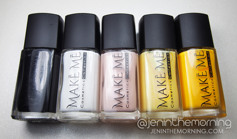 Make Me Cosmetics Collection - Neutrals and Yellows