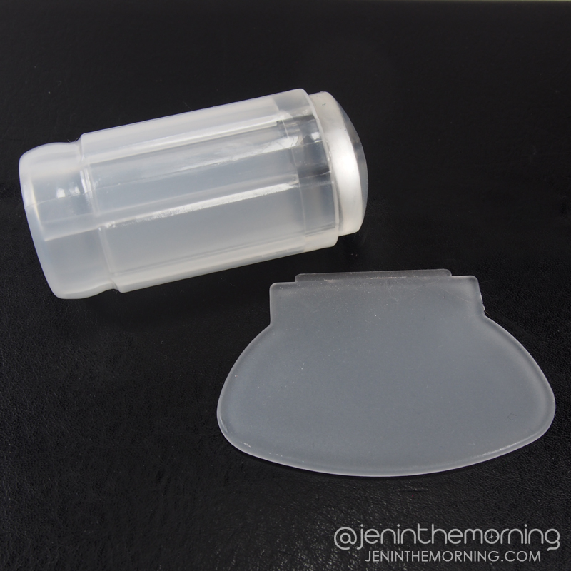 Clear stamper and scraper from LadyQueen.com